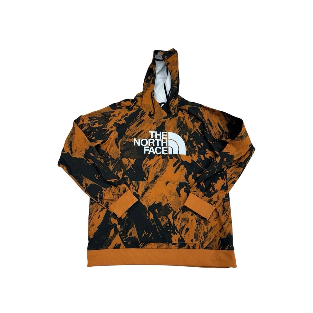 The North Face Tonal Mountainscape Print Tekno Hoodie NFOA3M4E9P0 Men Size XL